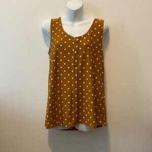 International Inc Polkadot Sleeveless Top